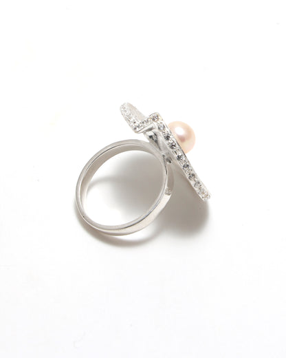 Ripple Pearl Ring